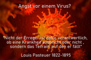 Angst vor dem Virus