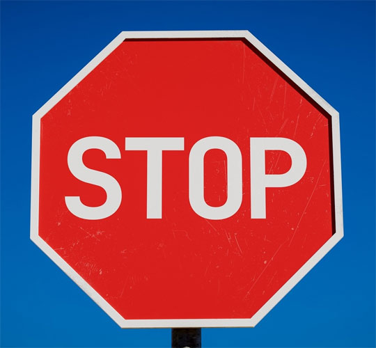 Stopzeichen
